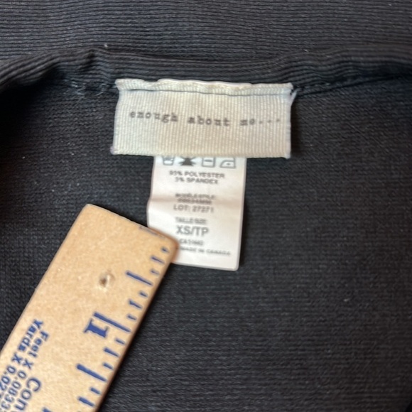 Enough about me body con black dress with open back - Picture 10 of 10